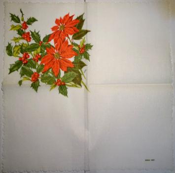 095 Christmas Flowers - 3-ply (95)